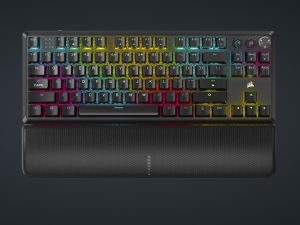 CORSAIR K70 CORE TKL Wireless, CORSAIR MLX RED, Black - Zapcart Technology Qatar