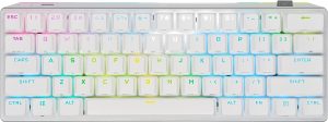 CORSAIR K70 PRO MINI WIRELESS 60% Mechanical CHERRY MX Red Switch Keyboard with RGB Backlighting - White (CH-9189110-NA) - Zapcart Technology Qatar