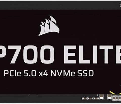 Corsair MP700 ELITE (NVMe PCIe Gen5.0 x 4 M.2) - Zapcart Technology Qatar