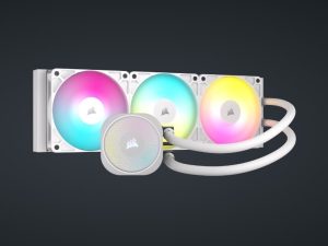 CORSAIR NAUTILUS 360 RS ARGB White, 360mm Radiator, Liquid CPU Cooler - Zapcart Technology Qatar