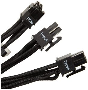 CORSAIR Premium Individually Sleeved 12+4pin PCIe Gen 5 12VHPWR 600W cable, Type 4, BLACK (CP-8920331) - Zapcart Technology Qatar