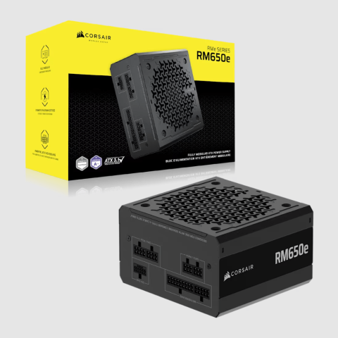 CORSAIR RM650e ATX 3.1 Cybernetics GOLD Fully Modular ATX Power Supply - Zapcart Technology Qatar