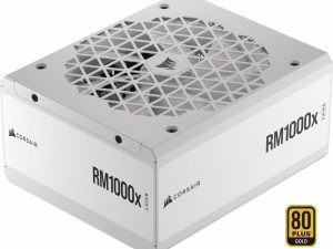 CORSAIR RMx Shift White Series, RM1000x Shift White, 1000 Watt, 80 PLUS GOLD, Fully Modular Power Supply - Zapcart Technology Qatar