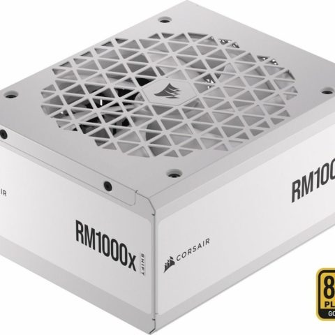 CORSAIR RMx Shift White Series, RM1000x Shift White, 1000 Watt, 80 PLUS GOLD, Fully Modular Power Supply - Zapcart Technology Qatar