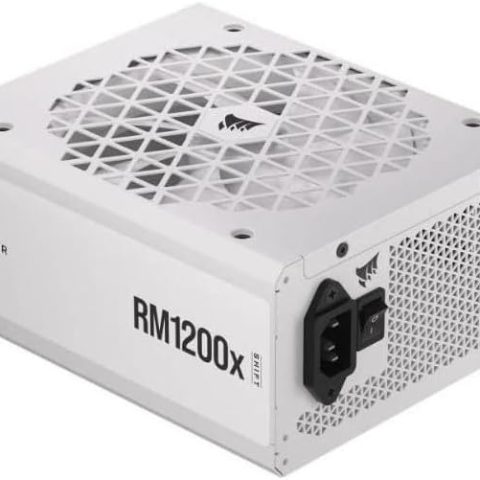 CORSAIR RMx Shift White Series, RM1200x Shift White, 1000 Watt, 80 PLUS GOLD, Fully Modular Power Supply - Zapcart Technology Qatar