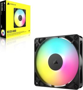 CORSAIR RS120 ARGB 120mm PWM Fan - Single - Zapcart Technology Qatar