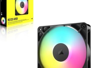 CORSAIR RS120 ARGB 120mm PWM Fan - Single - Zapcart Technology Qatar