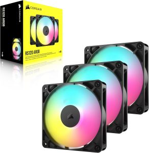 CORSAIR RS120 ARGB 120mm PWM Fans - Triple Pack - Zapcart Technology Qatar
