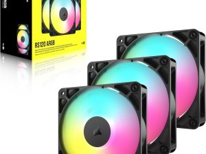 CORSAIR RS120 ARGB 120mm PWM Fans - Triple Pack - Zapcart Technology Qatar