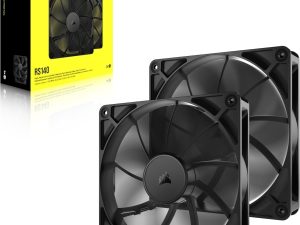 CORSAIR RS140 140mm PWM Fans - Dual Pack - Zapcart Technology Qatar