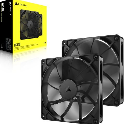CORSAIR RS140 140mm PWM Fans - Dual Pack - Zapcart Technology Qatar