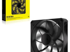 CORSAIR RS140 MAX 140mm PWM Thick Single Fan - Single/ Triple Pack - Zapcart Technology Qatar
