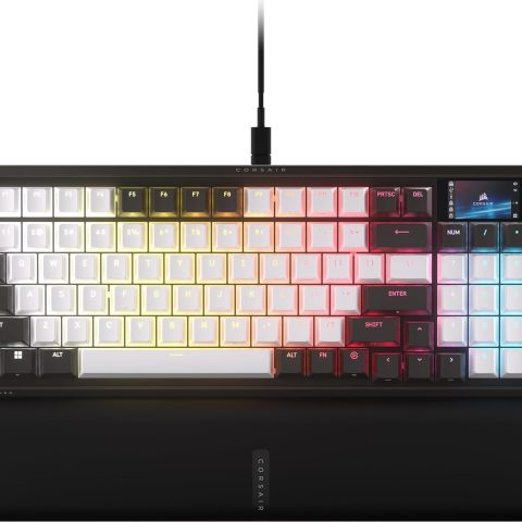 CORSAIR VANGUARD 96 Mechanical Gaming Keyboard, MLX Pulse, Dual Tone PBT DS Keycaps - Zapcart Technology Qatar