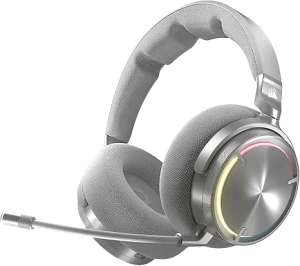 CORSAIR VIRTUOSO MAX WIRELESS Gaming Headset, Silver - Zapcart Technology Qatar