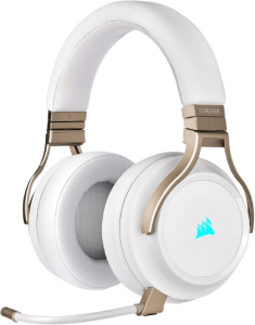 CORSAIR Virtuoso RGB Wireless SE 7.1 Virtual Surround High-Fidelity Headphone(Pearl White) - Zapcart Technology Qatar