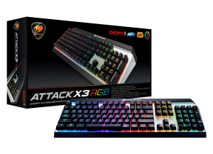 COUGAR ATTACK X3 RGB Cherry MX RGB Backlit Mechanical Gaming Keyboard - Zapcart Technology Qatar