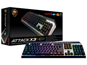 COUGAR ATTACK X3 RGB Cherry MX RGB Backlit Mechanical Gaming Keyboard - Zapcart Technology Qatar