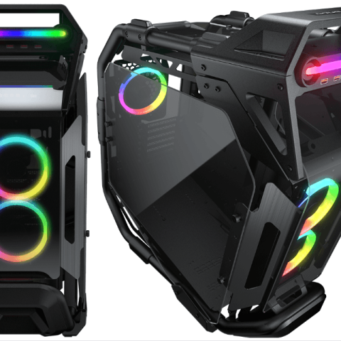 COUGAR CRATUS Mid Tower Gaming PC Case (with ARGB fan x 3 pre-installed) - Zapcart Technology Qatar