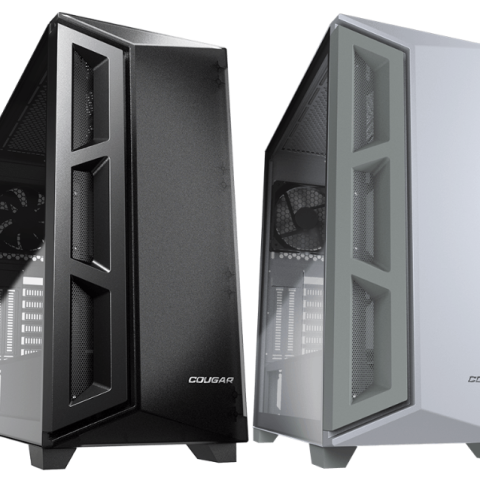 COUGAR DARK BLADER X5 Mid Tower ATX PC Case (with pre-installed 120 Rear Fan x 1) - Zapcart Technology Qatar