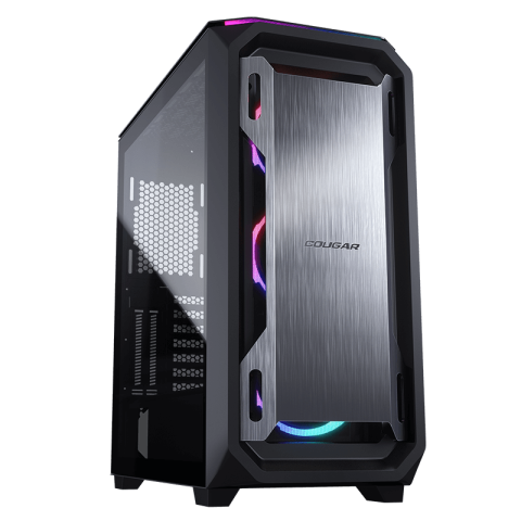 COUGAR MX670 RGB Premium Mid Tower ATX PC Case (with pre-installed aRGB Fan x 3) - Zapcart Technology Qatar