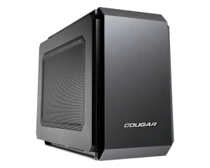 COUGAR QBX Premium Mini-ITX PC Case (with pre-installed Black Fan x 2) - Zapcart Technology Qatar