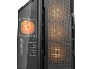 COUGAR UNIFACE MINI RGB Premium Micro-ATX PC Case (with pre-installed 1400mm Fan x2, 120mm x1) - Zapcart Technology Qatar