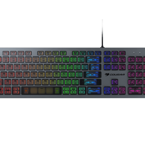 COUGAR VANTAR AX Aluminum RGB Scissor-Switch Keyboard - Zapcart Technology Qatar