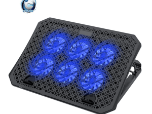 CYCLONE AICHESON Laptop Cooler Pad with 6 Cooling Fans - Zapcart Technology Qatar