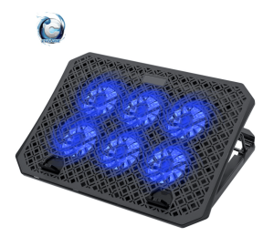 CYCLONE AICHESON Laptop Cooler Pad with 6 Cooling Fans - Zapcart Technology Qatar