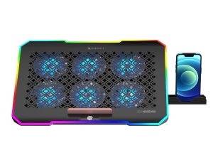 CYCLONE (DCX-A16) GAMING RGB NOTEBOOK COOLER - Zapcart Technology Qatar