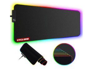 CYCLONE-GAMING RGB MOUSEPAD - Zapcart Technology Qatar