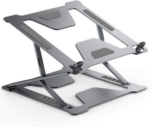 CYCLONE LAPTOP STAND (F012 Aluminium) Double Layer Notebook Stand - Zapcart Technology Qatar