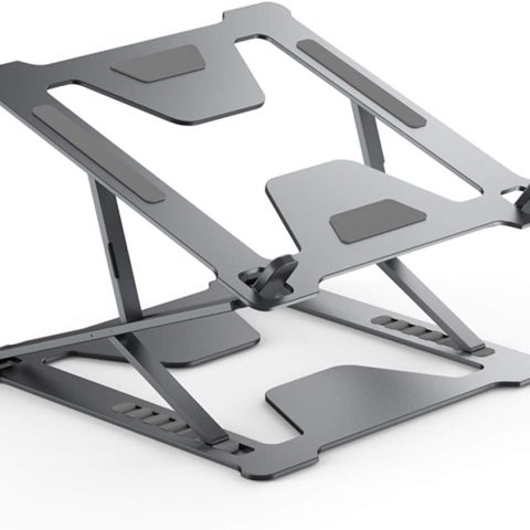 CYCLONE LAPTOP STAND (F012 Aluminium) Double Layer Notebook Stand - Zapcart Technology Qatar