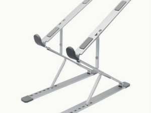 CYCLONE LAPTOP STAND (N8-Aluminium) Double Layers - Zapcart Technology Qatar