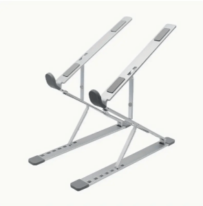 CYCLONE LAPTOP STAND (N8-Aluminium) Double Layers - Zapcart Technology Qatar