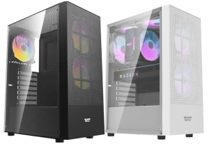 DarkFlash A290 LUXURY ATX PC Casing (Casing with 3pcs ARGB Fans) - Zapcart Technology Qatar