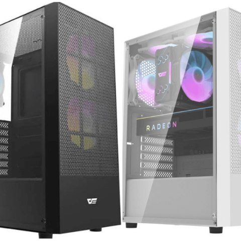 DarkFlash A290 LUXURY ATX PC Casing (Casing with 3pcs ARGB Fans) - Zapcart Technology Qatar