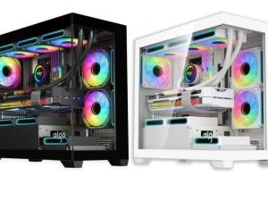 DarkFlash C218M EXQUISITE MATX PC CASE (Casing with 3pcs DM20 PWM ARGB Fans & 6 Ports ARGB Hub) - Zapcart Technology Qatar