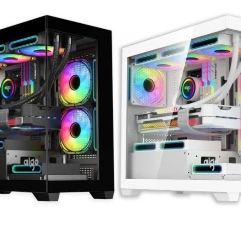 DarkFlash C218M EXQUISITE MATX PC CASE (Casing with 3pcs DM20 PWM ARGB Fans & 6 Ports ARGB Hub) - Zapcart Technology Qatar
