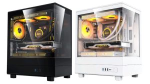 DarkFlash DB330M PANORAMIC M-ATX PC CASE - Zapcart Technology Qatar