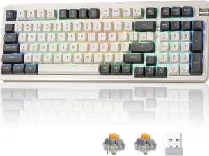 DarkFlash DF98 TRI MODE RGB MECHANICAL KEYBOARD - Zapcart Technology Qatar