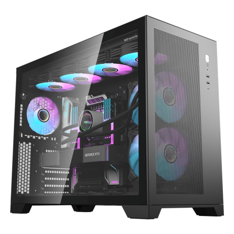 DarkFlash DS5000 MESH ATX PC CASE - Zapcart Technology Qatar