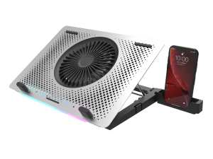 DarkFlash G200 Plus LIGHTSTRIP LAPTOP COOLER - SILVER - Zapcart Technology Qatar