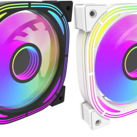 DarkFlash INF24 PRO PWM ARGB COOLING FAN (1 PACK) - Zapcart Technology Qatar