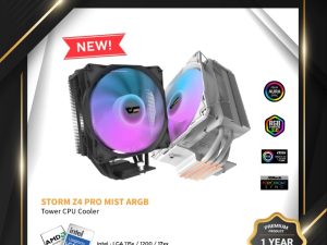 DarkFlash STORM Z4 PRO MIST ARGB AIR CPU COOLER - Zapcart Technology Qatar