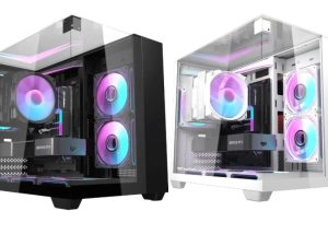 DarkFlash TH285M 3 SIDE TEMPERED GLASS M-ATX PC CASE - Zapcart Technology Qatar