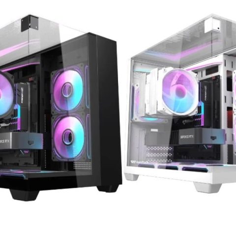 DarkFlash TH285M 3 SIDE TEMPERED GLASS M-ATX PC CASE - Zapcart Technology Qatar
