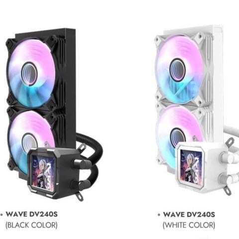 DarkFlash WAVE DV 240S ARGB LIQUID CPU COOLER BLACK/WHITE - Zapcart Technology Qatar