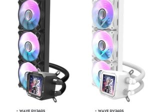 DarkFlash WAVE DV 360S ARGB LIQUID CPU COOLER BLACK / WHITE - Zapcart Technology Qatar