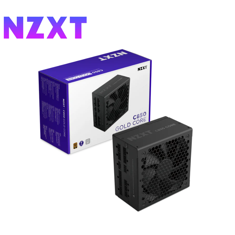 NZXT C850 Core Power Supply | 850W ATX3.1 Full Modular 80+ Gold (UK) - Black - Zapcart Technology Qatar